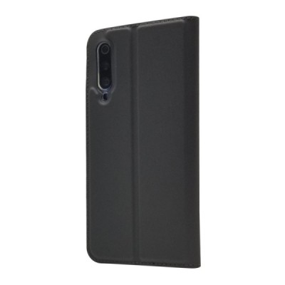 „Dux Ducis“ Skin serijos Xiaomi Mi 9 (Mi 9 Explorer) pilkas odinis atverčiamas dėklas | Priedai.lt