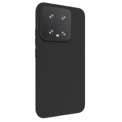 Xiaomi 14 cieta silikona (TPU) melns apvalks | vacins.lv