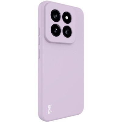 Xiaomi 14 Pro „Imak“ cieta silikona (TPU) violeta apvalks | vacins.lv