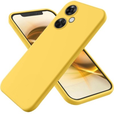 OnePlus Nord CE 3 Lite 5G Shell cieta silikona (TPU) apvalks - dzeltens | vacins.lv