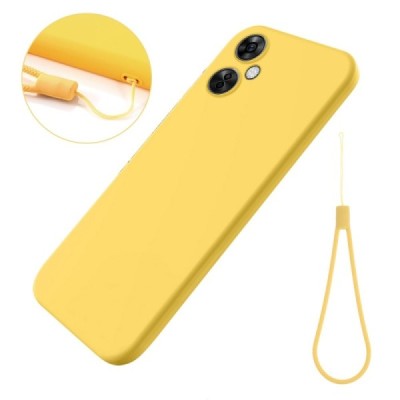 OnePlus Nord CE 3 Lite 5G Shell cieta silikona (TPU) apvalks - dzeltens | vacins.lv