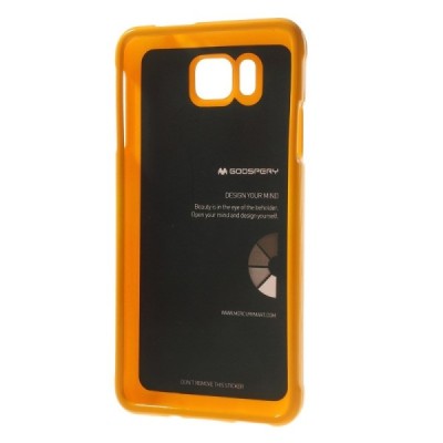 Samsung Galaxy Alpha G850 Mercury dzeltens cieta silikona (TPU) futrālis / Vacins.lv