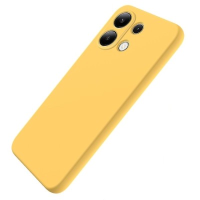 Xiaomi Redmi Note 13 4G Shell kieto silikono (TPU) dėklas geltonas - nugarėlė | Priedai.lt