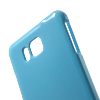 Samsung Galaxy Alpha G850 Mercury gaiši zils cieta silikona (TPU) futrālis / Vacins.lv