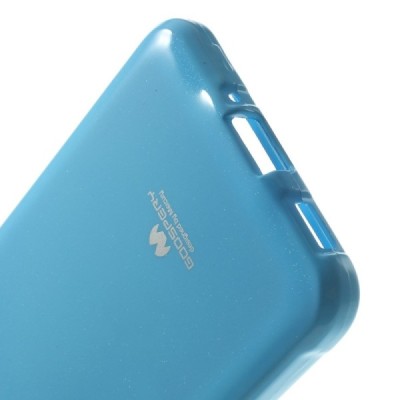 Samsung Galaxy Alpha G850 Mercury gaiši zils cieta silikona (TPU) futrālis / Vacins.lv