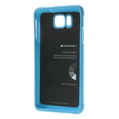 Samsung Galaxy Alpha G850 Mercury gaiši zils cieta silikona (TPU) futrālis / Vacins.lv