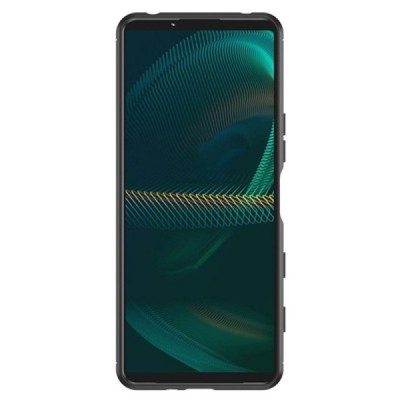 Sony Xperia 5 III „Carbon“ cieta silikona (TPU) melns apvalks | vacins.lv