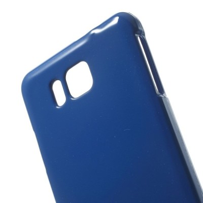 Samsung Galaxy Alpha G850 Mercury tumši zils cieta silikona (TPU) futrālis / Vacins.lv