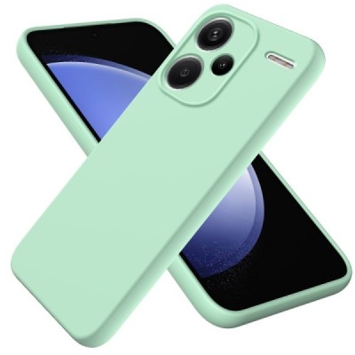 Xiaomi Redmi Note 13 Pro+ 5G Shell cieta silikona (TPU) apvalks - zaļš | Vacins.lv