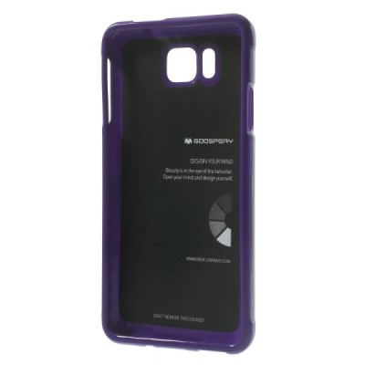 Samsung Galaxy Alpha G850 Mercury violetinis kieto silikono tpu dėklas - nugarėlė / Priedai.lt