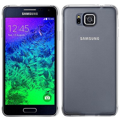 Samsung Galaxy Alpha G850 plastmasas dzidrs (caurspīdīgs) futrālis / Vacins.lv