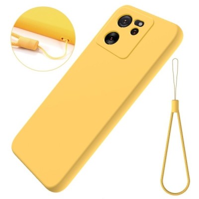 Xiaomi 13T / 13T Pro Shell cieta silikona (TPU) apvalks - dzeltens | vacins.lv