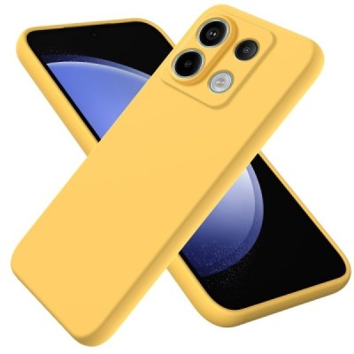Xiaomi Redmi Note 13 Pro 5G / Poco X6 5G Shell cieta silikona (TPU) apvalks - dzeltens | vacins.lv