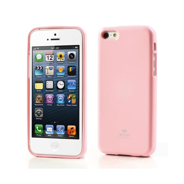 „Mercury“ Color dėklas - rožinis (iPhone 5C)