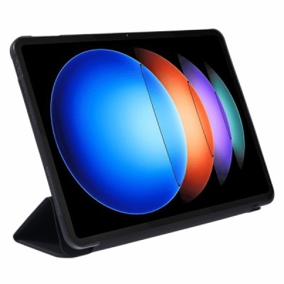 Xiaomi Pad 6S Pro solīds atvēramais melns maciņš - vāciņš | Vacins.lv