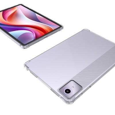 Lenovo Tab M11 (TB330FU) pastiprinātas aizsardzības cieta silikona (TPU) dzidrs apvalks | Vacins.lv