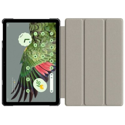 Google Pixel Tablet solīds atvēramais melns maciņš - vāciņš | Vacins.lv