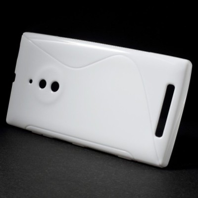 Nokia Lumia 830 balts cieta silikona futrālis / Vacins.lv