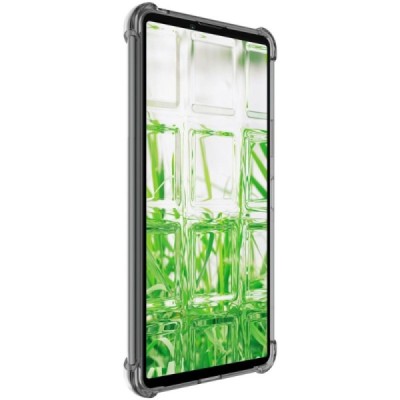 Sony Xperia 10 VI Imak pastiprinātas aizsardzības cieta silikona (TPU) pelēks vāciņš | Vacins.lv