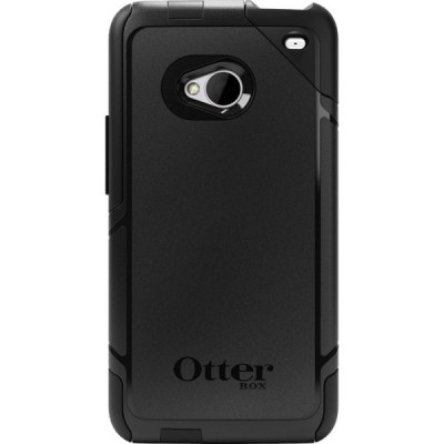 „OtterBox“ Commuter melns HTC One M7 apvalks / vacins.lv