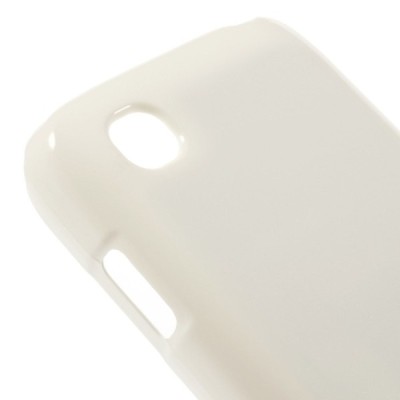 LG L40 D160 Mercury balts cieta silikona (TPU) futrālis / Vacins.lv