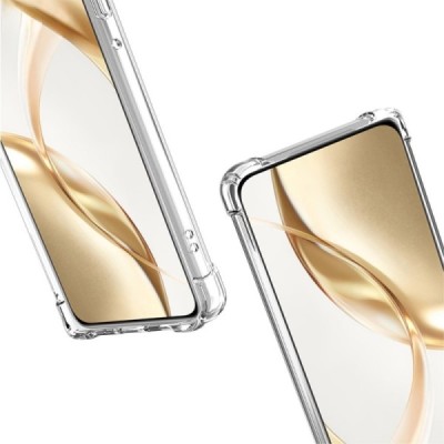 Samsung Galaxy Flip7 FE / Flip6 Imak reinforced protection hard silicone TPU transparent case - back | Priedai.lt
