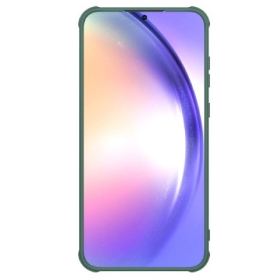 Samsung Galaxy A55 5G (SM-A556) „Nillkin“ Frosted Shield Pro zaļš apvalks | Vacins.lv