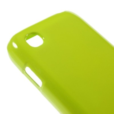 LG L40 D160 Mercury zaļš cieta silikona (TPU) futrālis / Vacins.lv