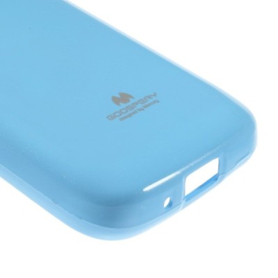 LG L40 D160 Mercury gaiši zils cieta silikona (TPU) futrālis / Vacins.lv