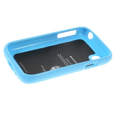 LG L40 D160 Mercury gaiši zils cieta silikona (TPU) futrālis / Vacins.lv