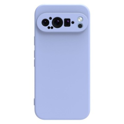 Google Pixel 9 Pro XL Shell cieta silikona (TPU) apvalks - violets | vacins.lv