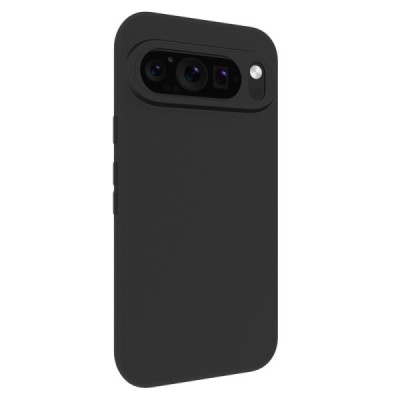 Google Pixel 9 Pro XL kieto silikono TPU juodas dėklas - nugarėlė | Priedai.lt