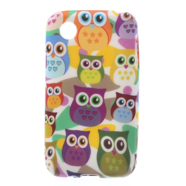 Silikoninis dėklas - Pelėdžiukai (L40)