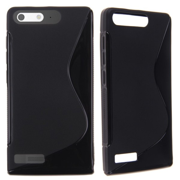 Kieto silikono dėklas - juodas (Ascend G6)