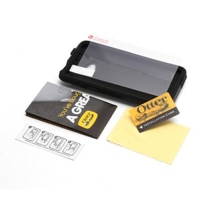 „OtterBox“ Commuter melns HTC One M7 apvalks / vacins.lv