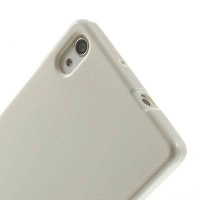 Huawei Ascend P7 Mercury balts cieta silikona (TPU) futrālis / Vacins.lv