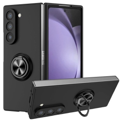 „Kickstand“ Samsung Galaxy Fold6 5G (SM-F956B) melns apvalks | Vacins.lv