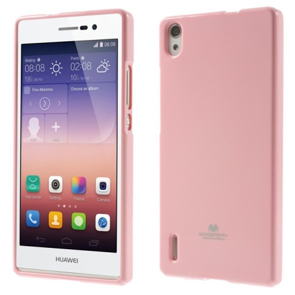 „Mercury“ futrālis - rozs (Ascend P7)