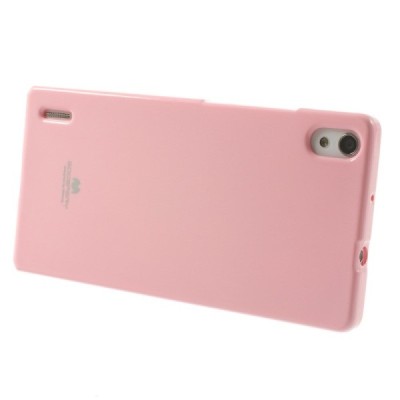 Huawei Ascend P7 Mercury rozs cieta silikona (TPU) futrālis / Vacins.lv