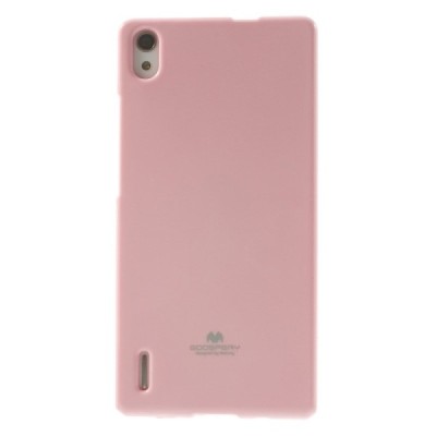 Huawei Ascend P7 Mercury rozs cieta silikona (TPU) futrālis / Vacins.lv