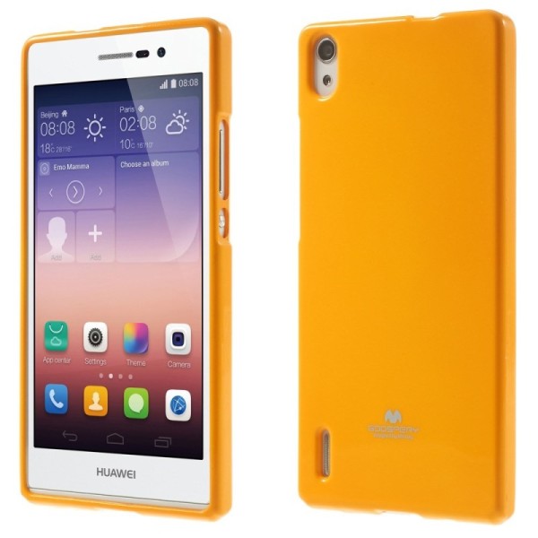 „Mercury“ dėklas - geltonas (Ascend P7)