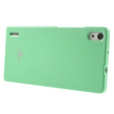 Huawei Ascend P7 Mercury piparmētru cieta silikona (TPU) futrālis / Vacins.lv