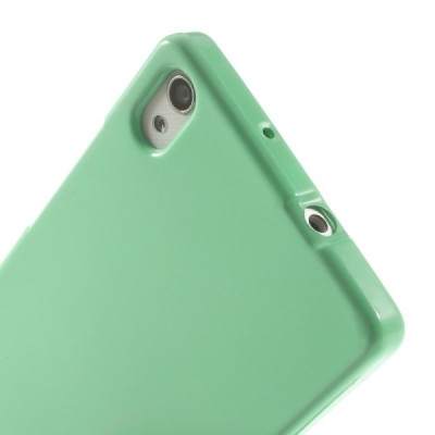 Huawei Ascend P7 Mercury piparmētru cieta silikona (TPU) futrālis / Vacins.lv