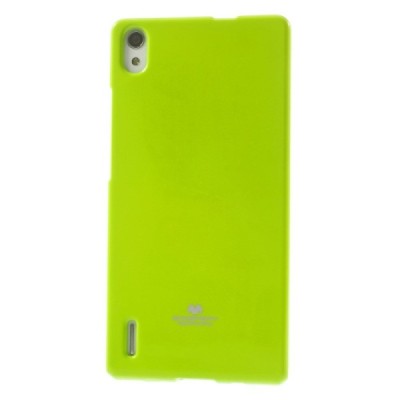 Huawei Ascend P7 Mercury zaļš cieta silikona (TPU) futrālis / Vacins.lv