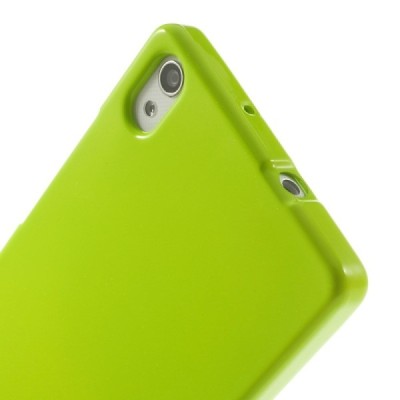 Huawei Ascend P7 Mercury zaļš cieta silikona (TPU) futrālis / Vacins.lv