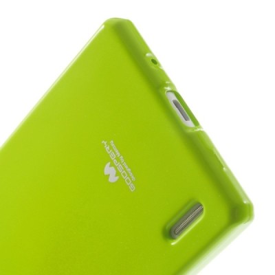 Huawei Ascend P7 Mercury zaļš cieta silikona (TPU) futrālis / Vacins.lv