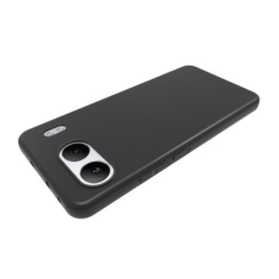 OnePlus Nord 4 cieta silikona (TPU) melns apvalks | Vacins.lv