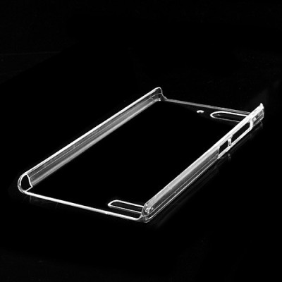 Huawei Ascend G6 plastmasas dzidrs (caurspīdīgs) futrālis / Vacins.lv