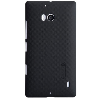 Nillkin Frosted Shield Nokia Lumia 930 juodas plastikinis dėklas + apsauginė ekrano plėvelė / Priedai.lt