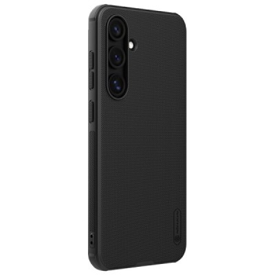 Samsung Galaxy S24 FE "Nillkin" Frosted Shield Pro Magnetic melns apvalks | vacins.lv